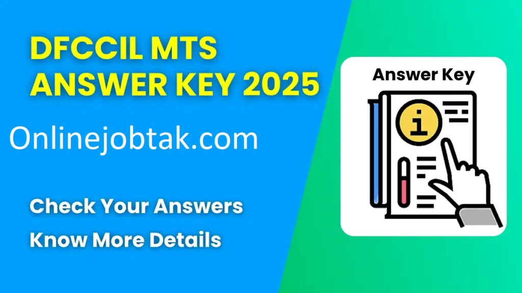 DFCCIL Answer Key
