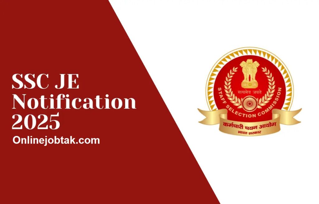 SSC JE Recruitment 2025
